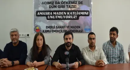 ESM İzmir; “Amasra maden faciasını unutmadık, unutturmayacağız