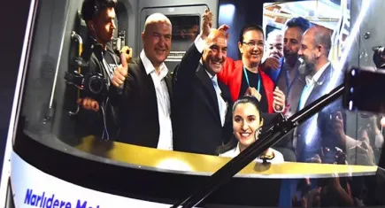 Narlıdere Metrosu için dikkat çeken paylaşım: Müziği takip edin