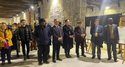 İzmir Bıçakçı Hanı’nda Tarihte İz Bırakan AfroTürkler Sergisi'ne yoğun ilgi