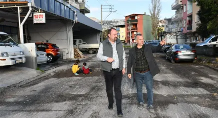 Çiğli Belediyesi’nde asfalt çalışmaları tam gaz devam ediyor