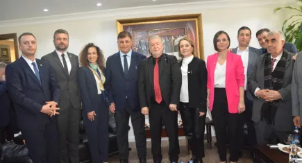 CHP’li adaylardan Yalçın Ata'ya ziyaret
