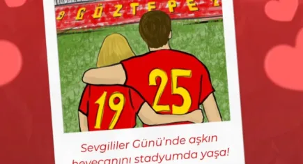 Göztepe Spor Kulübü'nden Sevgililer Günü'ne özel efsane tur