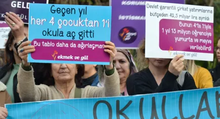Türkiye’nin dört bir yanından kadınlar, çocuklar için ses yükseltti