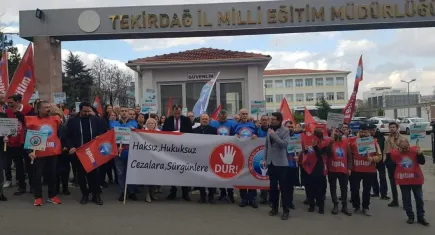 Eğitim-İş: Emeğin gür sesi susturulamaz!