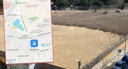 İzmir'de böyle bir göl yok! İzmir Basmane Çukuru haritalarda göl olarak gösteriliyor