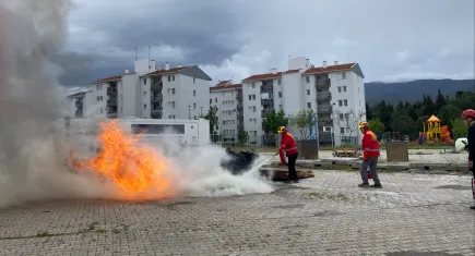 AFAD ve HAK-TİM iş birliğinde Hayvan Arama Kurtarma Tatbikatı düzenlendi