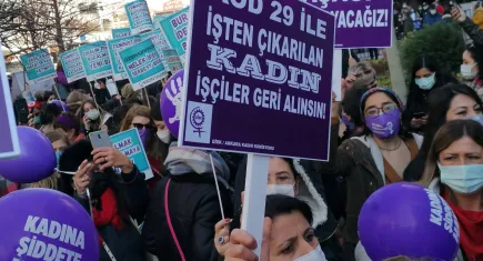1 Mayıs’a doğru kadınlar… Patronun ucuz iş gücü, ailenin kölesi olmayacağız!