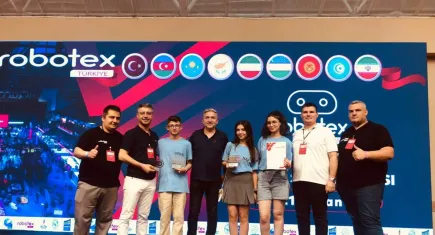 Robotex Türkiye Şampiyonası'nda İzmirli genç yetenekler zirvede