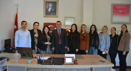Özbekistan Devlet Sanat ve Kültür Enstitüsünden, EÜ İletişim Fakültesine ziyaret