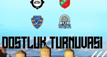 Altay ve Karşıyaka Dostluk için Sakız Adası'nda