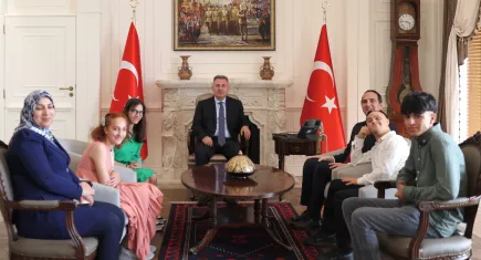 Vali Elban Engelliler Haftası’nda engelli sporcular ve gençlerle buluştu