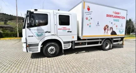 İzmir'de sokak hayvanları için mobil araç hizmeti devam ediyor