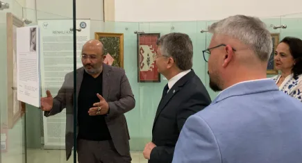 “Geleneksel Türk Sanatları Çalıştayı ve Sergisi” sanatseverlerle buluştu