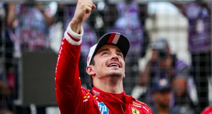 Ferrari Sürücüsü Charles Leclerc Redbull Sürücüsü Sergio Perez’i yakaladı