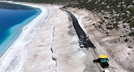 Salda Gölü’nde ekokırım!