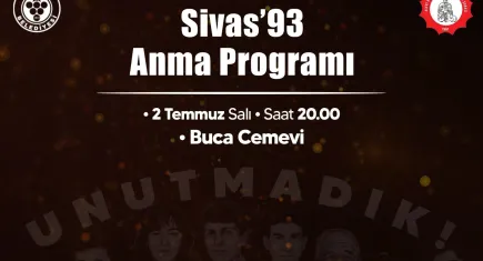 Buca Belediyesi’nden Madımak anması