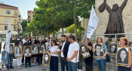 CHP Menemen Gençlik Kolları Madımak'ı unutmadı