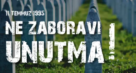 Bornova Belediyesi’nden Srebrenica anması