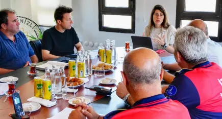 Çeşme’de yangınla mücadele için adımlar atıldı