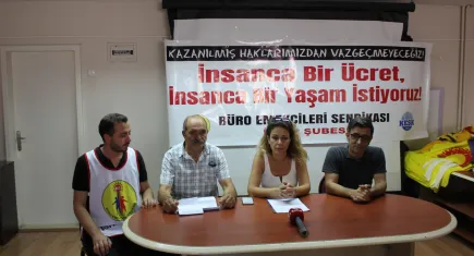 Büro Emekçileri emeklerinin karşılığını istiyor