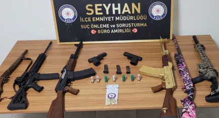 Adana'da havaya ateş açıp, sosyal medyadan paylaşan 4 kişi yakalandı