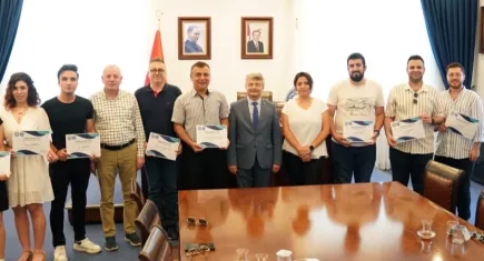 Ege Üniversitesi Spor Kulübü'nden Medya Merkezi'ne teşekkür