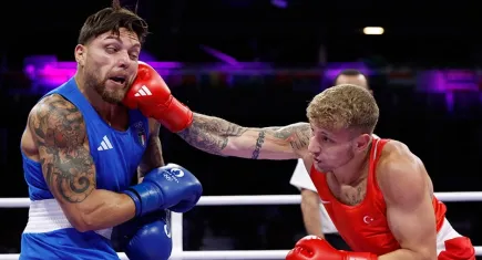 Boksun yıldızı Kaan Aykutsun Paris 2024'e veda etti