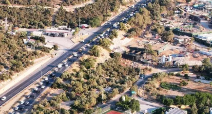 Bodrum’a 24 saatte 20 bin araç giriş yaptı