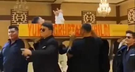 Düzce'de damada tabutlu şaka