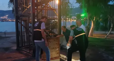 Denize atık su boşaltan otele 1 milyon 161 bin 568 lira ceza kesildi
