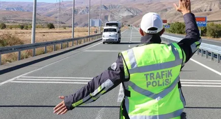 Türkiye'de 1 haftada 2 milyonun üzerinde araç denetlendi
