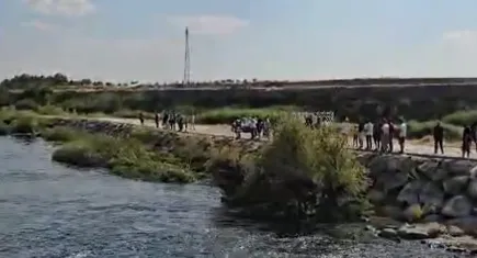 Fırat Nehri'ne serinlemek için  giren çocuk kayboldu