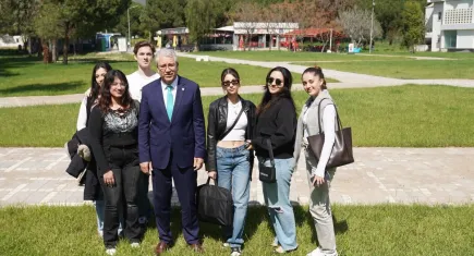 Prof. Dr. Budak: İklim dostu bir kampüse sahibiz