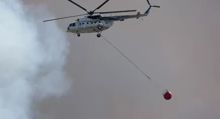 MSB açıkladı:  TSK,  yangınlarını söndürme çalışmalarına 13 helikopter ile destek veriyor