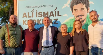 Ali İsmail Korkmaz’ın adı Güzelbahçe’de ölümsüzleşti!