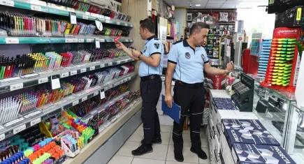 Bursa'da kırtasiyelerde denetim başladı  