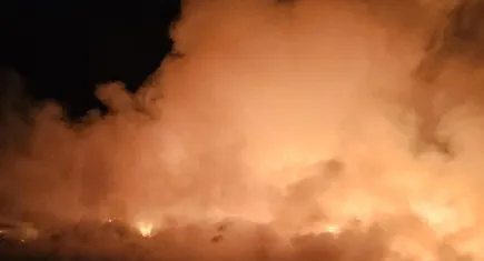 Antakya'da çıkan  yangın kısa sürede söndürüldü!