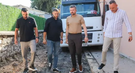 Buca’da 5 mahalle ve 1 köyde asfalt çalışmaları devam ediyor