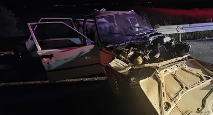 İki otomobilin çarpışması sonucu meydana gelen trafik kazasında 7 kişi yaralandı!