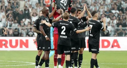 Rövanş maçında Beşiktaş'tan etkileyici performans