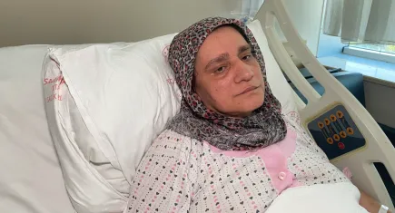 Yapay kalça implantı ile sağlığına kavuştu