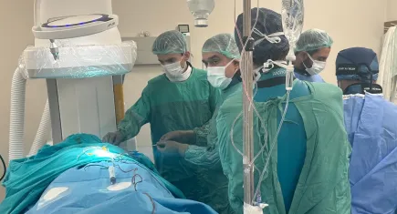 Yeni teknikle ilk defa kalp pili Elazığ'da takıldı