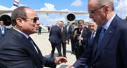 Mısır Cumhurbaşkanı Sisi 12 yıl sonra Ankara'da