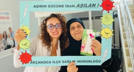 Düzce'de 'Aşının gücüne inan aşılan' etkinliği