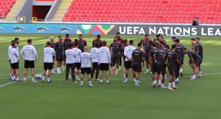 A Milli Futbol Takımı'nın maç hazırlıkları tamam