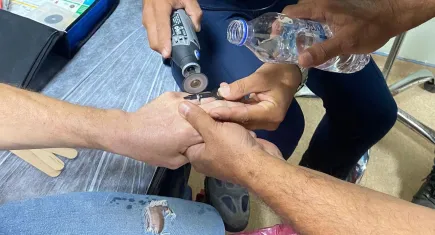 Çıkmayan yüzüğe itfaiyeden çözüm