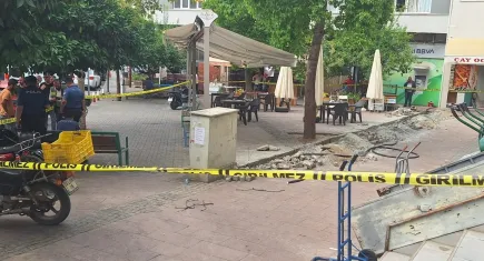İzmir haber: Genç adam elektrik akımına kapıldı