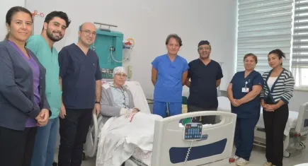 Cilde yayılım göstermiş meme kanseri ameliyatı başarıyla sonuçlandı!