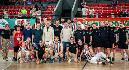 Kaf-Kaf, hazırlık maçında galip geldi