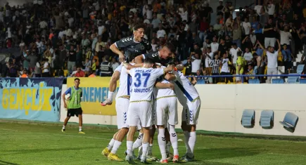 Menemen FK'nın galibiyet serisi sonlandı
